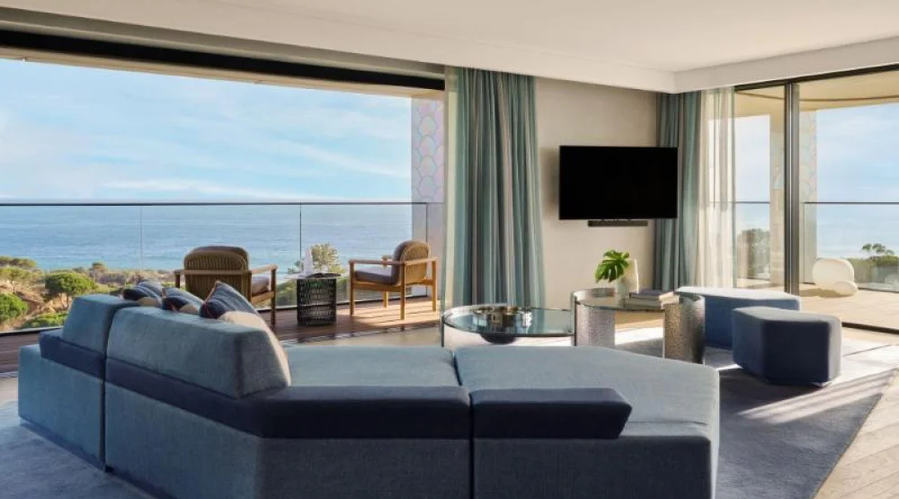 Mega Marvelous, Two Bedroom Suite, Bedroom 1: One King, Bedroom 2: One King, Ocean View, Balcony at W Algarve