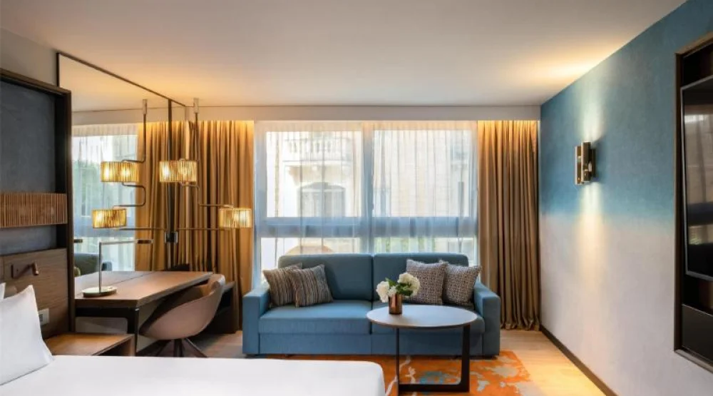 1king Bed Pjazza View Room with Balcony at Hyatt Regency Malta