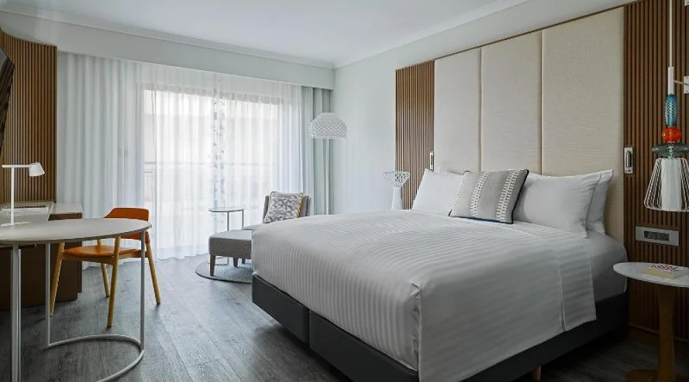 Superior, Guest Room, One King, City View, Balcony at Malta Marriott Resort & Spa