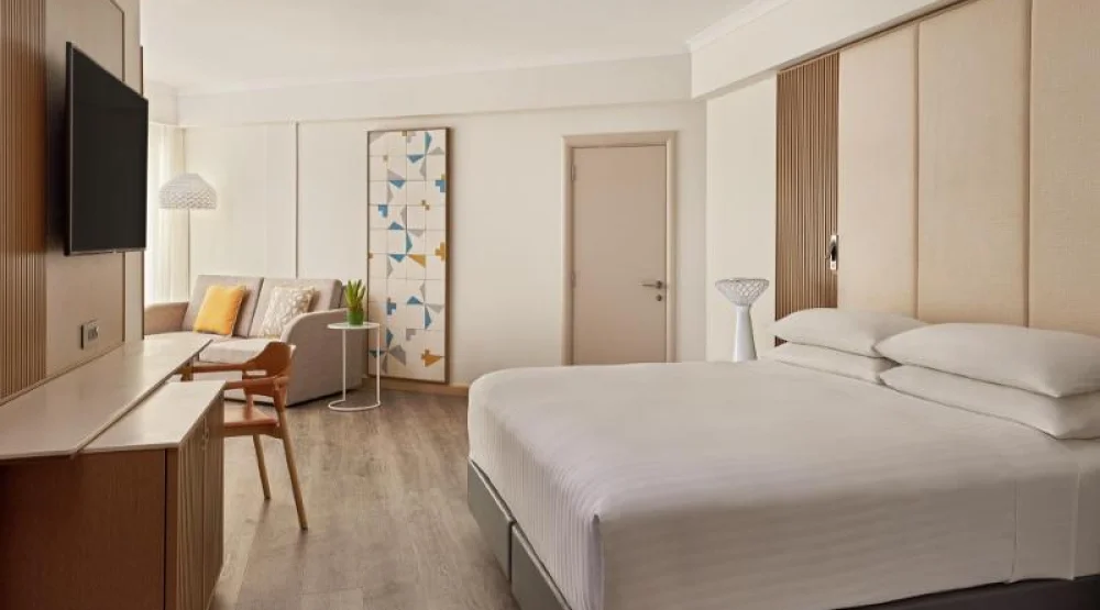 Studio Suite, One King, Sofa Bed, Courtyard View, Balcony at Malta Marriott Resort & Spa