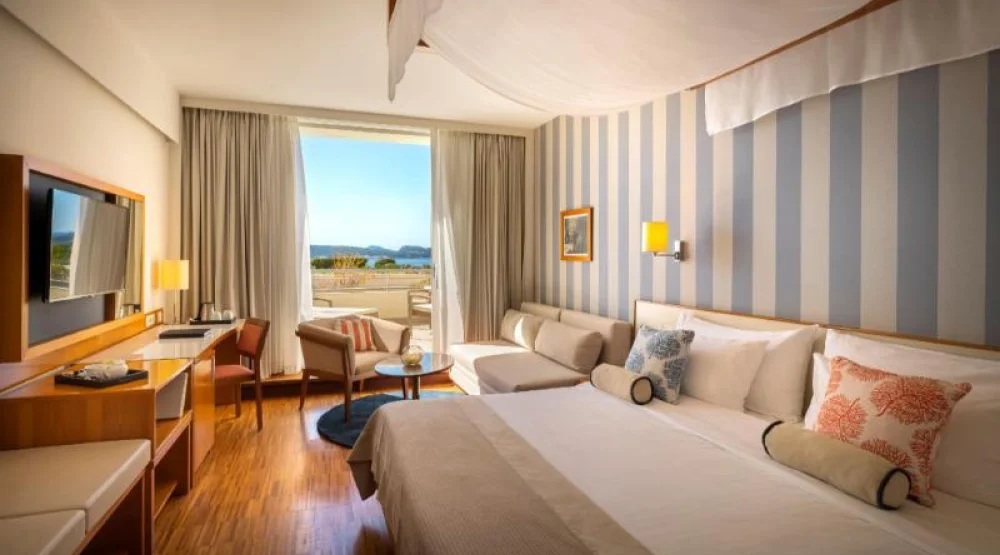 Sea View Room For Two Adults and One Child at President Hotel Valamar Collection