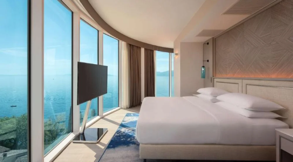 Panorama Suite with View at Hilton Rijeka Costabella Beach Resort & Spa