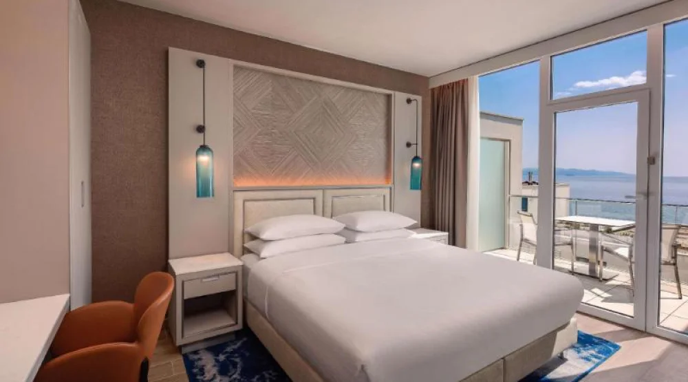 Deluxe One Bedroom Seaview Villa at Hilton Rijeka Costabella Beach Resort & Spa