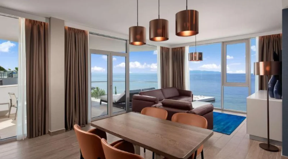 Beach Front One Bedroom Family Apartment at Hilton Rijeka Costabella Beach Resort & Spa