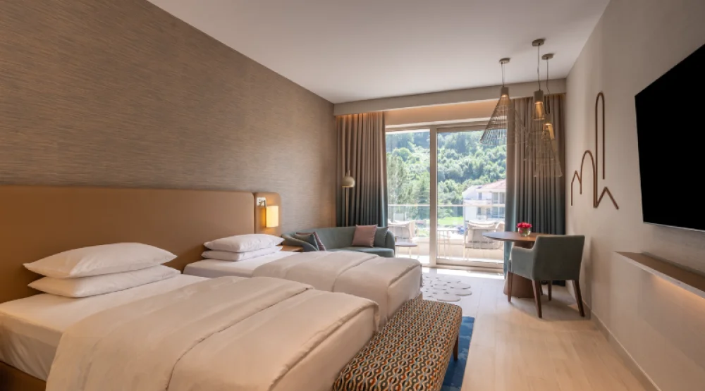 Two Twin Beds Deluxe at Hyatt Regency Kotor Bay Resort