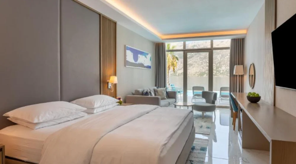 One King Bed Sea View with Pool Premium at Hyatt Regency Kotor Bay Resort