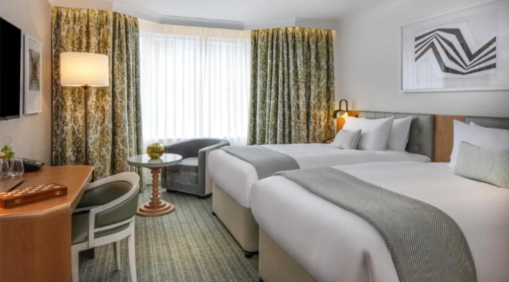 Twin Deluxe Room at Conrad Dublin