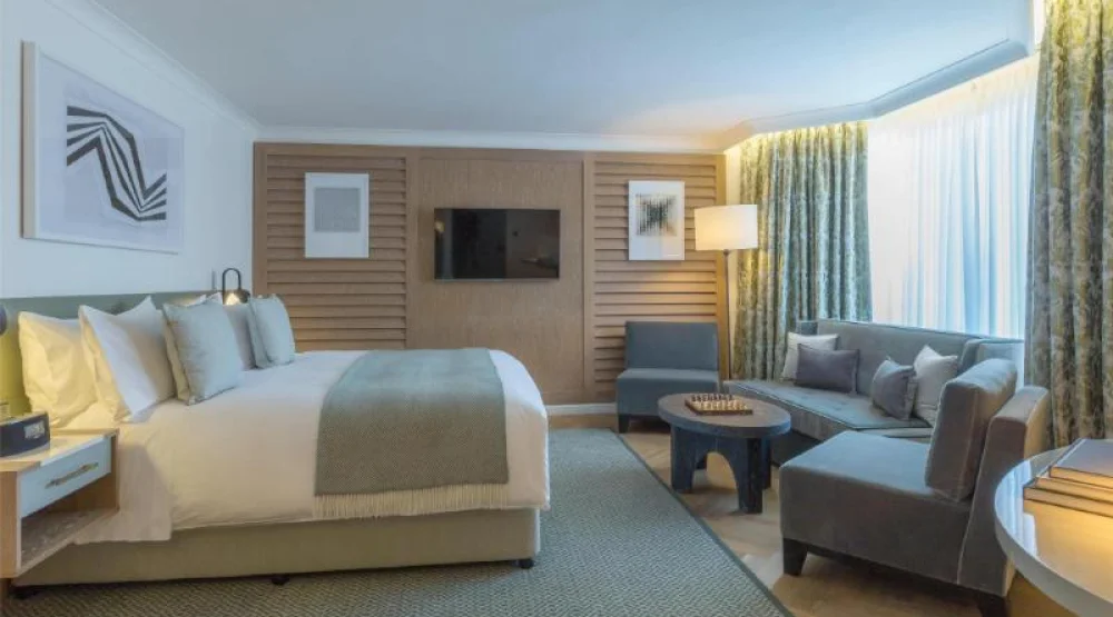 Junior Suite King Bed at Conrad Dublin