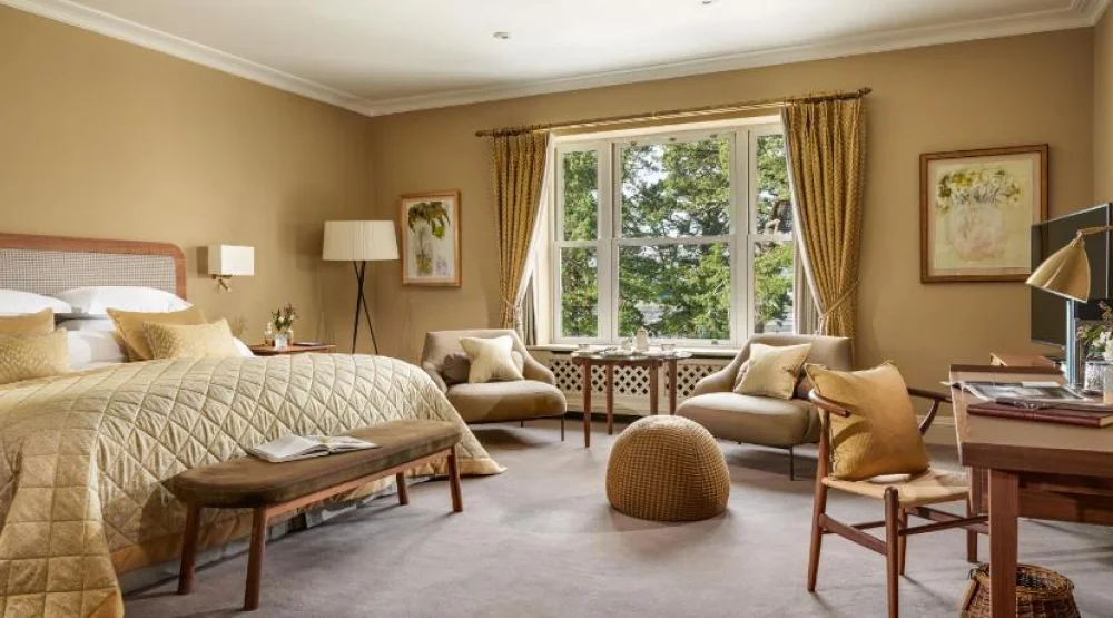 Deluxe Double Room at Sheen Falls Lodge