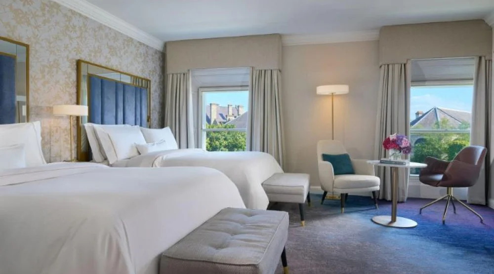 Heritage Double Double, Guest Room, Two Double, City View at The College Green Hotel Dublin
