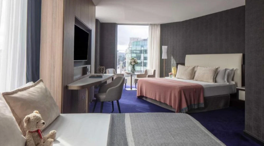 Family Room with View at Anantara The Marker Dublin Hotel
