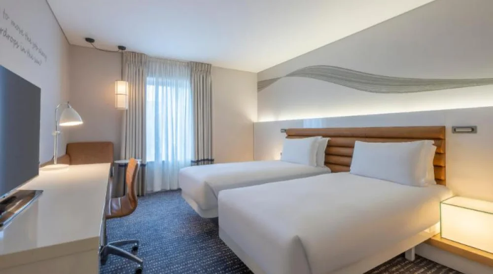 Twin Guest Room at The Morrison Dublin Curio Collection by Hilton