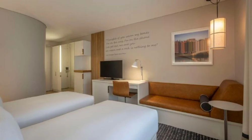Twin Superior Room at The Morrison Dublin Curio Collection by Hilton