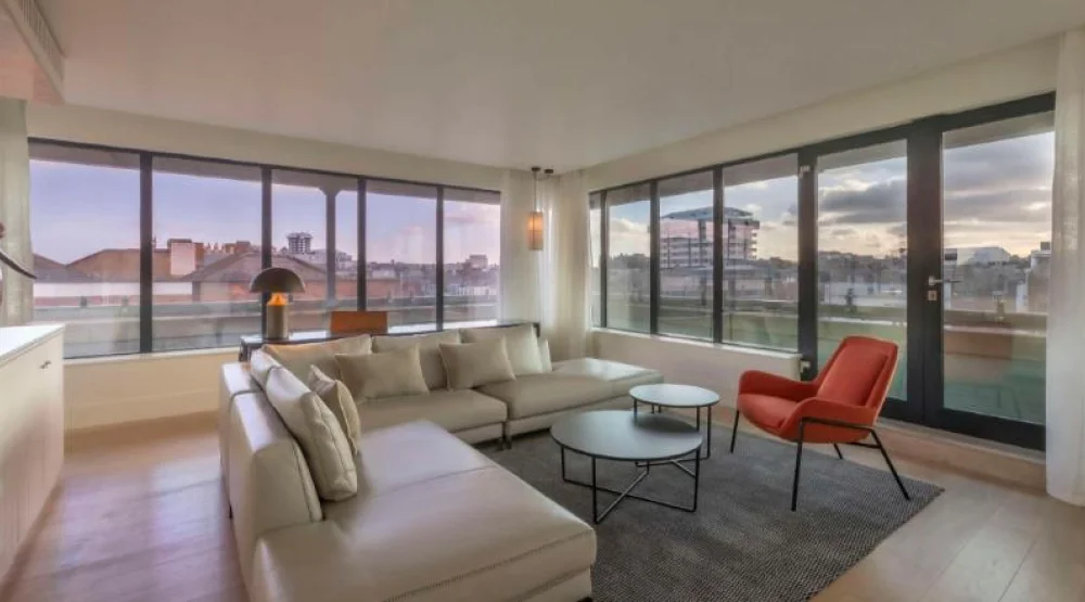 Penthouse Suite with River View at The Morrison Dublin Curio Collection by Hilton