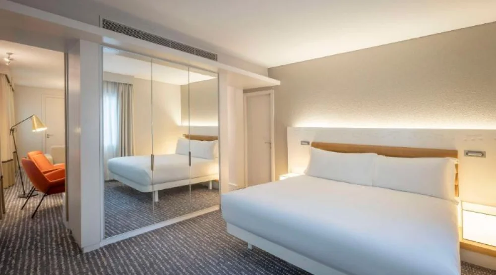 King One Bedroom Suite with River View at The Morrison Dublin Curio Collection by Hilton