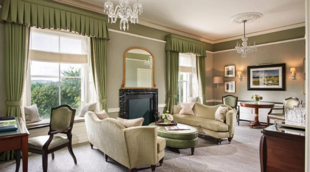 Signature Suite, One Bedroom Larger Suite, Two Double, St Stephen Green View, Heritage Wing at The Shelbourne Autograph Collection