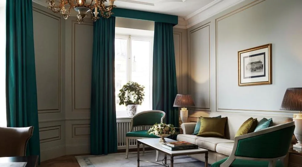 Superior Suite with Water View at Grand Hotel Stockholm