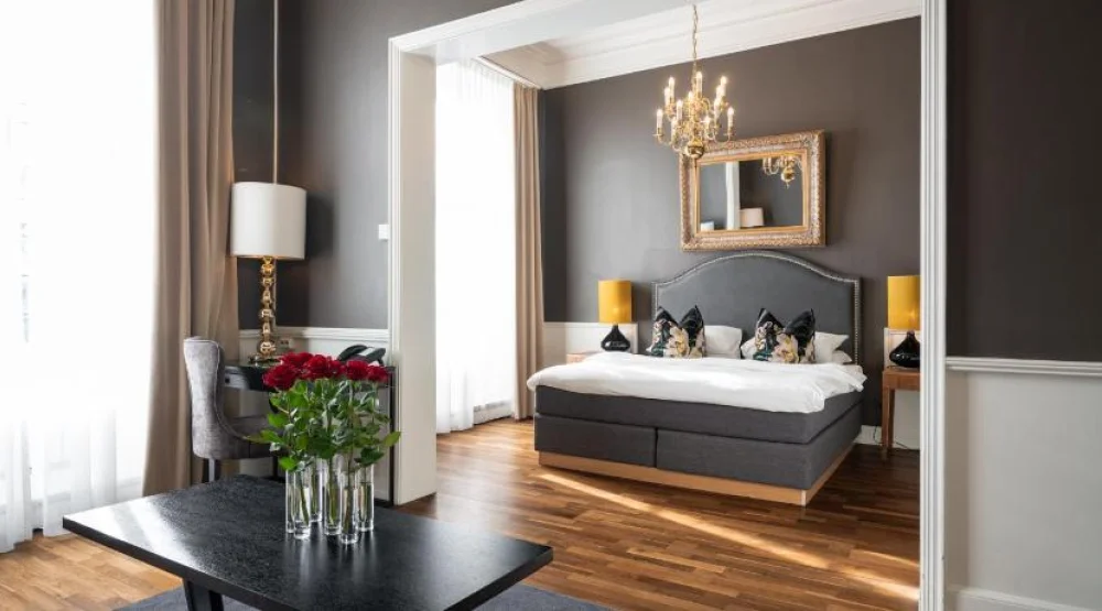 Junior Suite with View at Grand Hotel Oslo