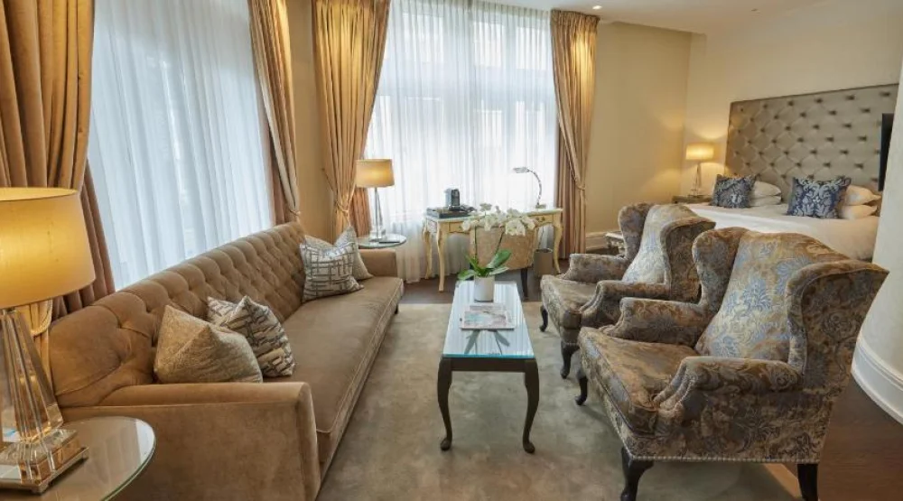 Junior Suite with Corner Balcony at Hotel Continental Oslo