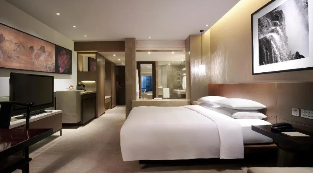 One King Bed at Grand Hyatt Hong Kong