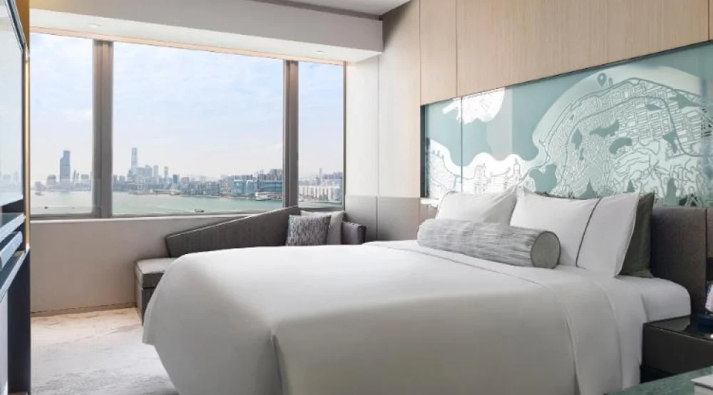 One King Bed Harbour View, High Floor at Hyatt Centric Victoria Harbour