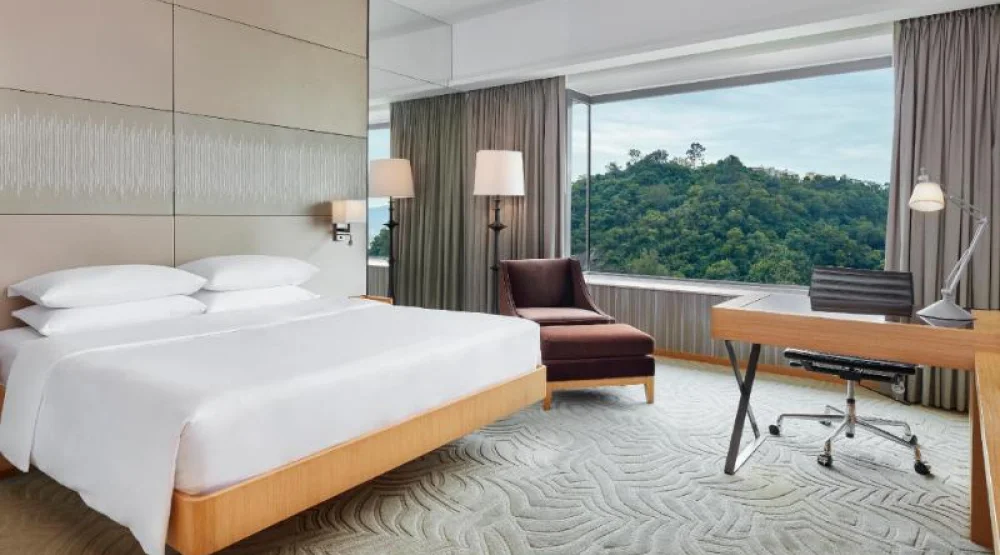 One King Bed at Hyatt Regency Hong Kong Sha Tin