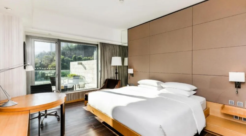 One King Bed, Balcony at Hyatt Regency Hong Kong Sha Tin