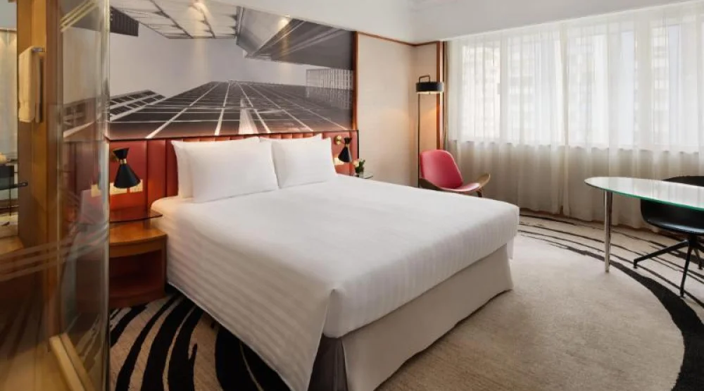Deluxe Room, Guest Room, One King, City View at The Park Lane Hong Kong Autograph Collection