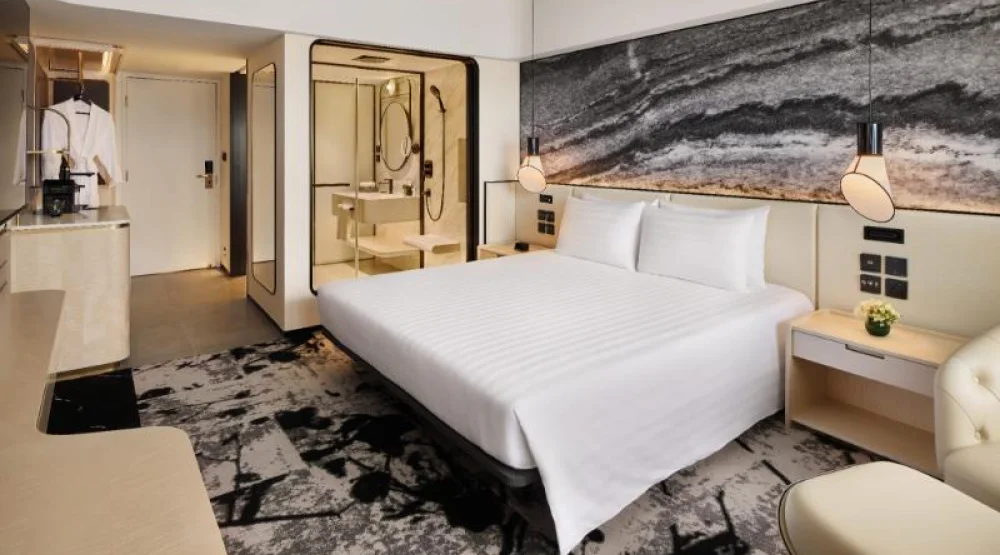 Premium Room, Guest Room, One King, City View at The Park Lane Hong Kong Autograph Collection