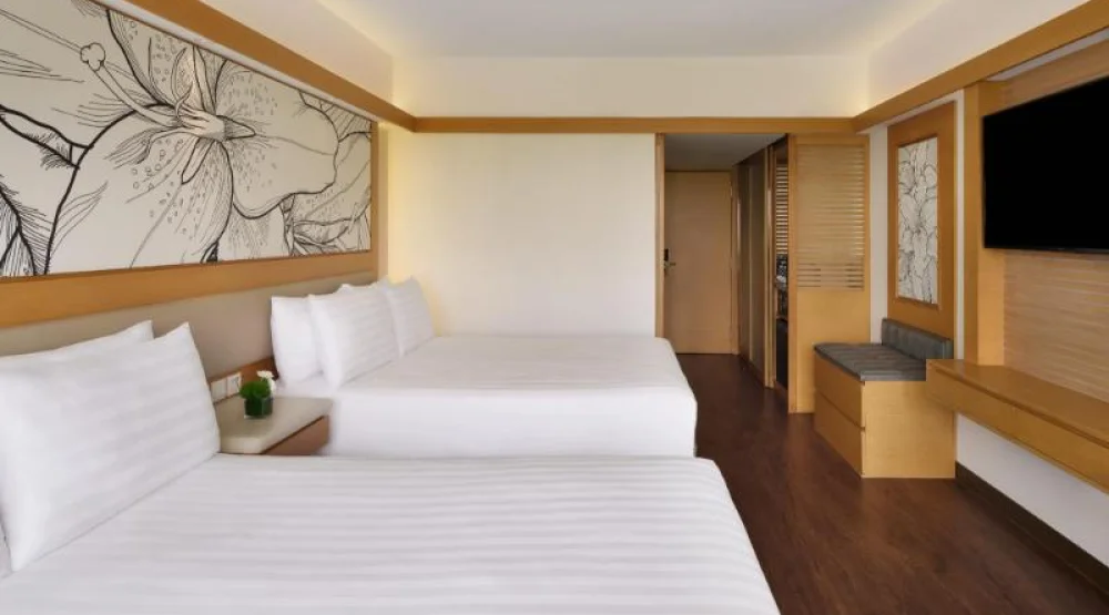 Family Room, Guest Room, Two Queen, City View at The Park Lane Hong Kong Autograph Collection