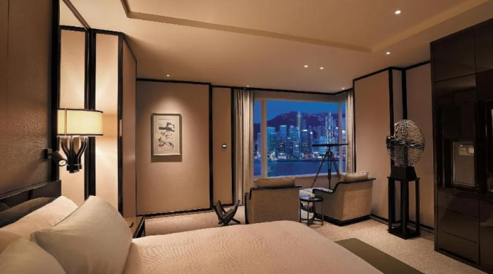 Deluxe Harbor View Suite at The Peninsula Hong Kong