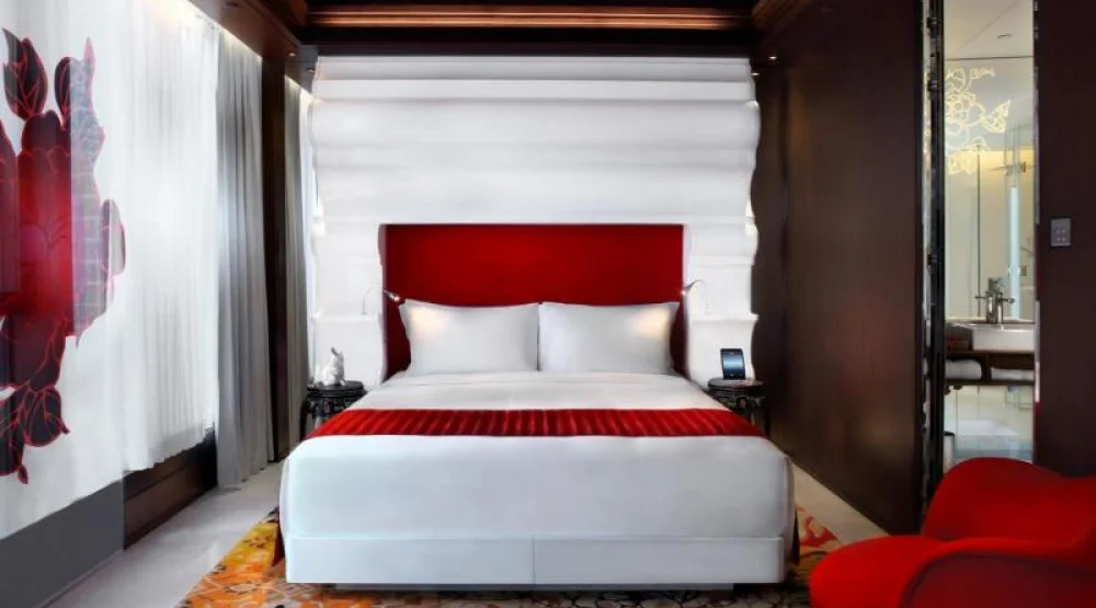 Mira Full Moon Partial Harbor View Room with King Bed at Mira Moon