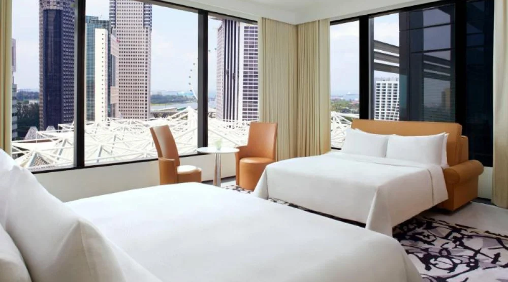 Family, Guest Room, One King at JW Marriott Singapore South Beach