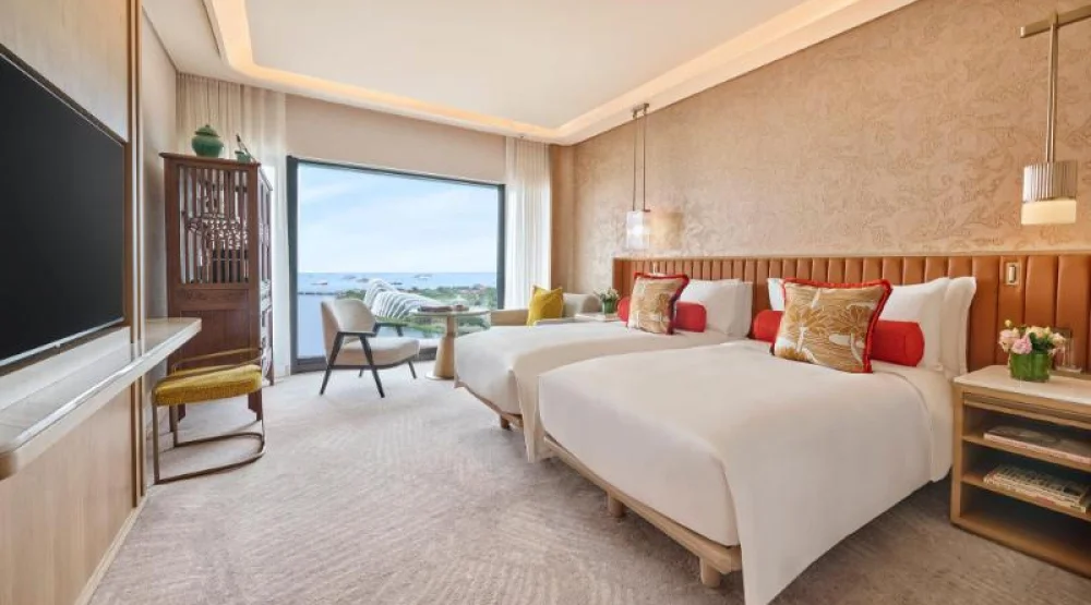 Sea View Twin Room at Mandarin Oriental Singapore