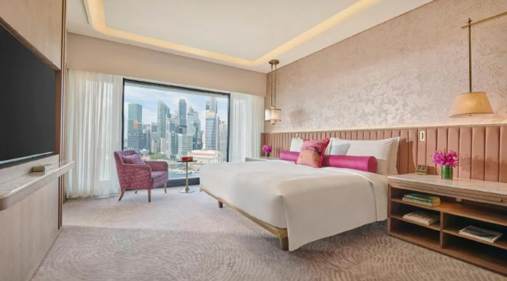 Two Bedroom Premier Marina Bay Suite King and Twin at Mandarin Oriental Singapore
