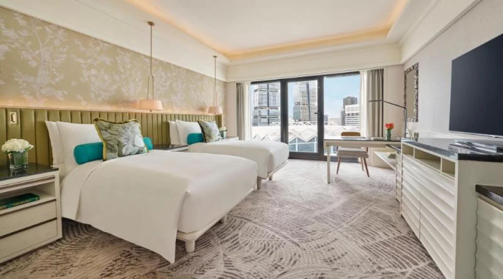 Deluxe Twin Room at Mandarin Oriental Singapore