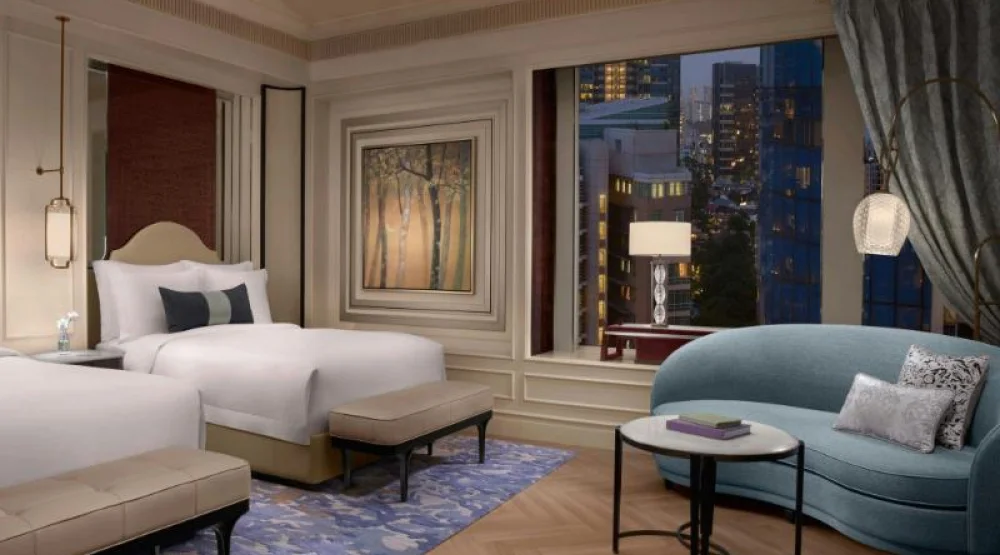 Lady Astor, Larger Guest Room, Two Double, Botanical Garden View at The St. Regis Singapore