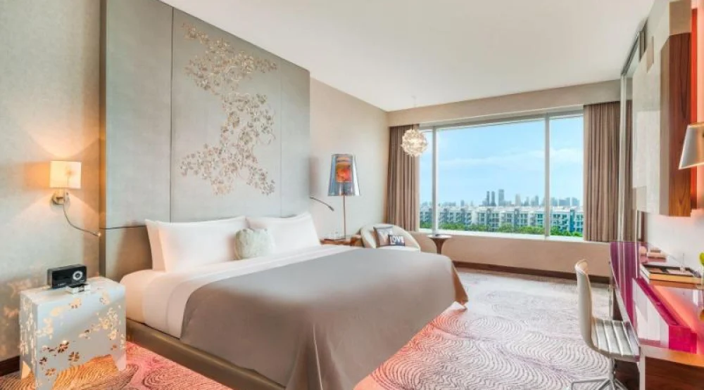 Wonderful, Guest Room, One King Super at W Singapore Sentosa Cove