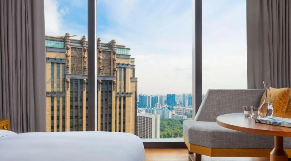 One King Bed with Heritage View at Andaz Singapore