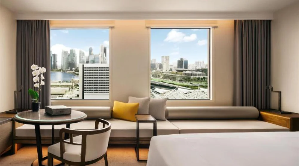 King Premium Corner Room at Conrad Singapore Marina Bay