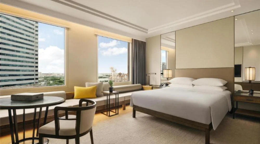 King Premium Room at Conrad Singapore Marina Bay