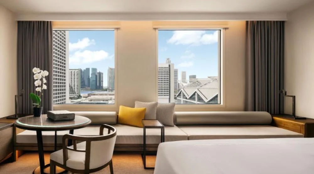 King Deluxe Room at Conrad Singapore Marina Bay