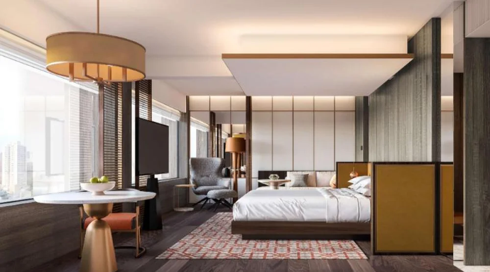 One King Bed Deluxe at Grand Hyatt Singapore