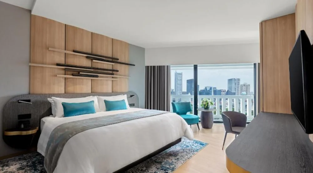 Urban Deluxe King Room at Parkroyal Collection Marina Bay Singapore
