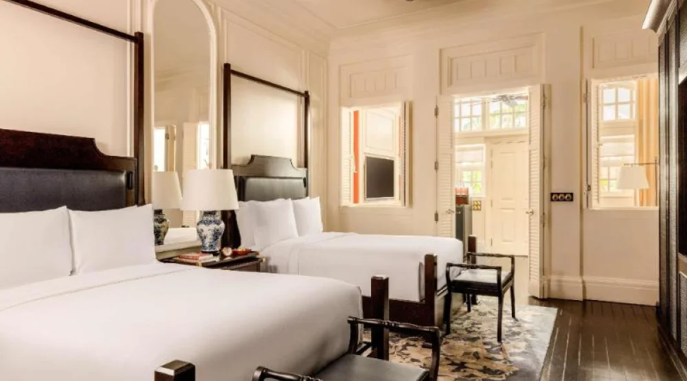 Courtyard Suite Two Doubles at Raffles Hotel Singapore
