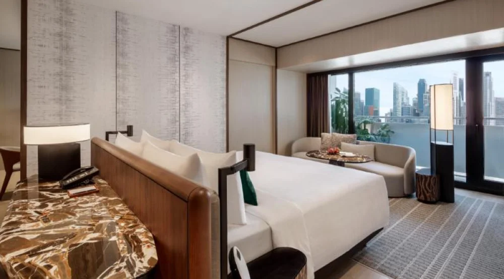 Premier Marina Bay Room at Pan Pacific Singapore