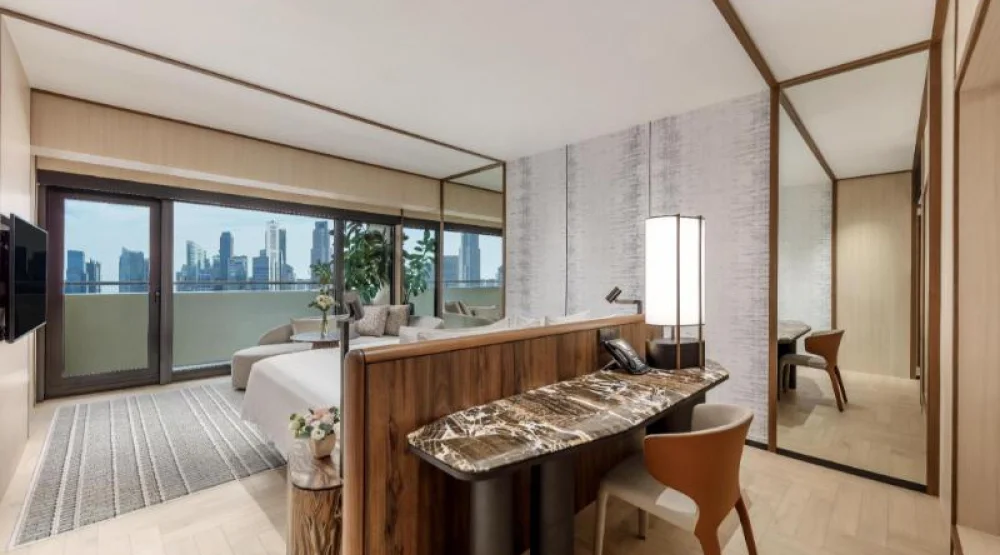 Executive Marina Bay Room at Pan Pacific Singapore