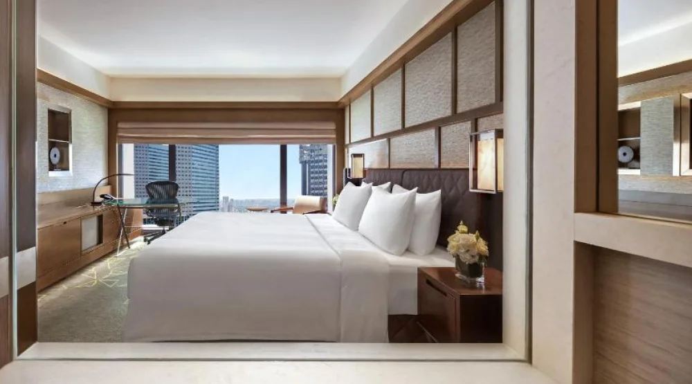 Connecting Deluxe Panoramic Room at Pan Pacific Singapore