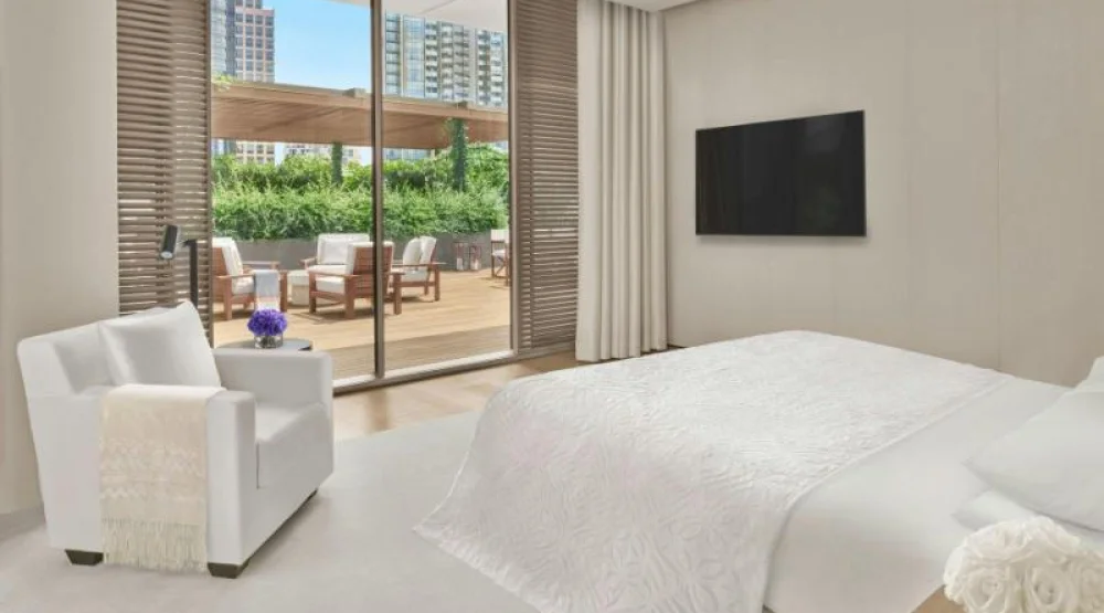 Edition Penthouse, One Bedroom Presidential Suite, One King, Garden View, Top Floor, Whirlpool at The Singapore EDITION