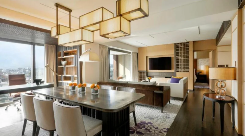 Two Bedroom Corner Hotel Residence Two King Beds at Four Seasons Kyoto